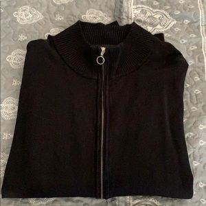 Multiplicity Double ZIP Cardigan Sweater